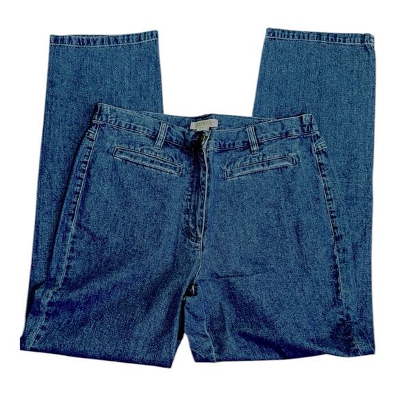 Women's Orvis Jeans Straight Leg Size 10 - Picture 1 of 9